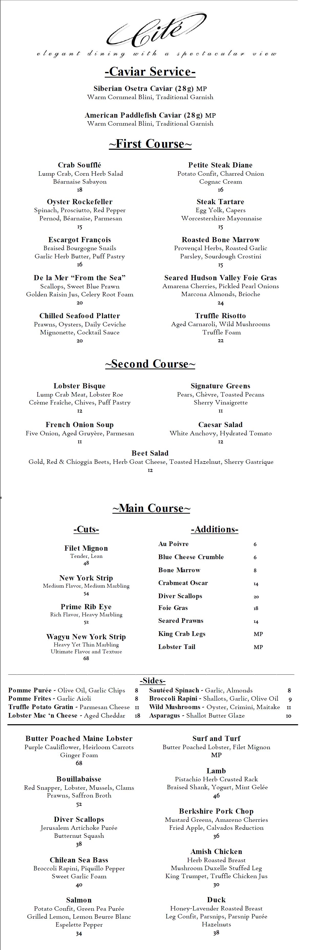 menu 7-18