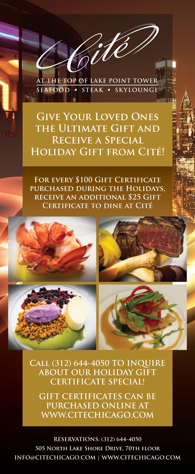 Gift Certificate Flyer